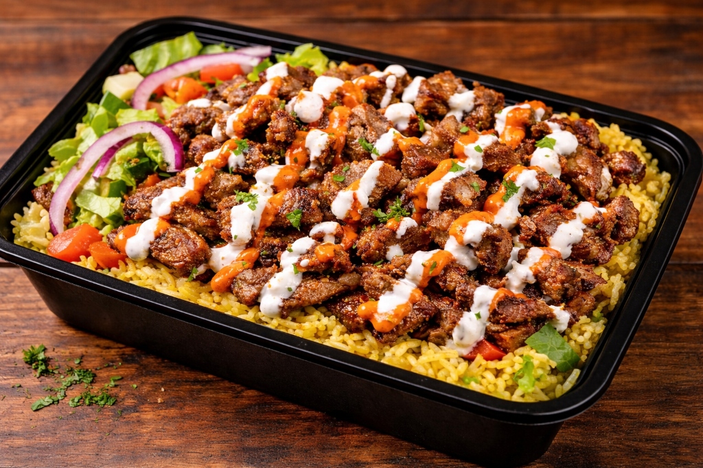 Classic Lamb Over Rice